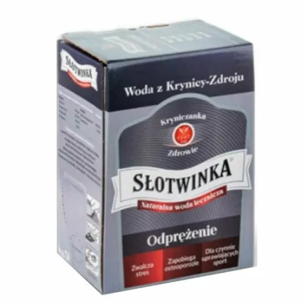 Słotwinka - Karton 3 l - Woda Lecznicza - Krynica