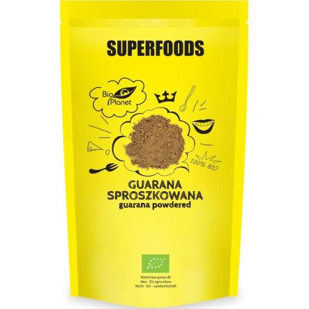 Guarana Sproszkowana Bio 150 g - Bio Planet - Guarana Ekologiczna w proszku
