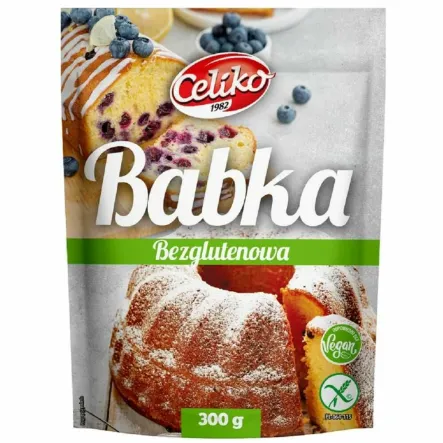 Mieszanka do Wypieku Babki Bezglutenowej 300 g - Celiko