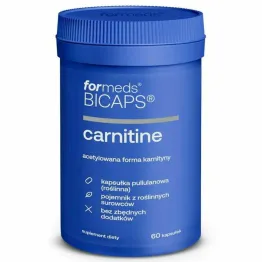 Bicaps CARNITINE N-Acetyl-L- Karnityny 60 Kapsułek - Formeds - Wyprzedaż