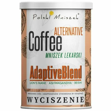 Kawa z Mniszka Lekarskiego z Miksem Adaptogenów WYCISZENIE 150 g - Polski Mniszek