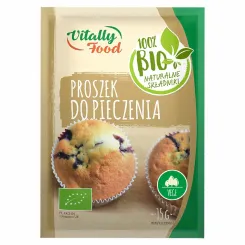 Proszek do Pieczenia Bio 15 g - Vitally Food