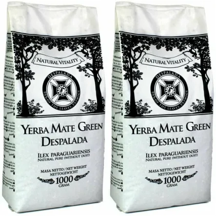 2 x Yerba Mate Green Despalada 1 kg
