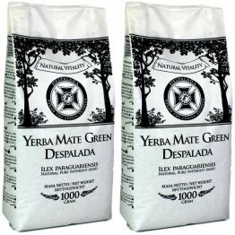 2 x Yerba Mate Green Despalada 1 kg