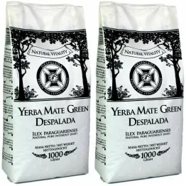 2 x Yerba Mate Green Despalada 1 kg