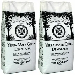 2 x Yerba Mate Green Despalada 1 kg