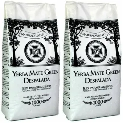 2 x Yerba Mate Green Despalada 1 kg