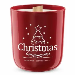 Christmas Świąteczna Sojowa Świeca Zapachowa w Szkle - Salire