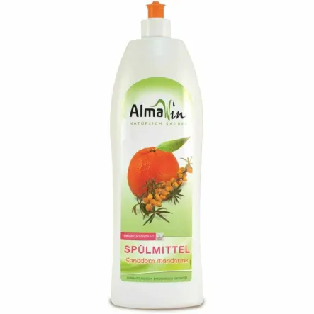 Płyn do Mycia Naczyń Rokitnikowo - Mandarynkowy  Eco 1l - Almawin