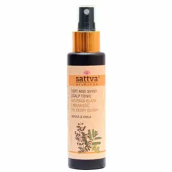 Wcierka do Skóry Głowy Blask i Miękkość Henna and  Amla 100 ml - Sattva Ayurveda
