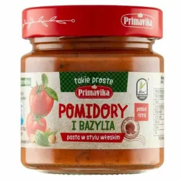 Pasta w Stylu Włoskim Pomidory i Bazylia 160 g - Primavika