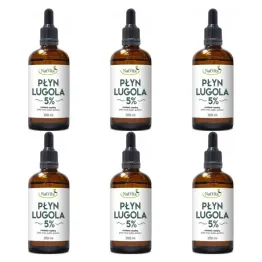 6 x Płyn Lugola 5% 100 ml - Natvita 