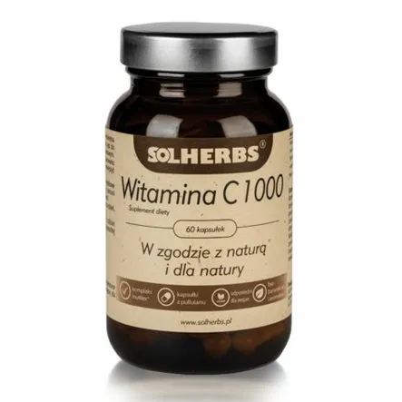 Witamina C 1000 60 Kapsułek - Solherbs