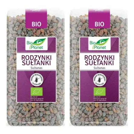 2 x Rodzynki Sułtanki Bio 400 G - Bio Planet 