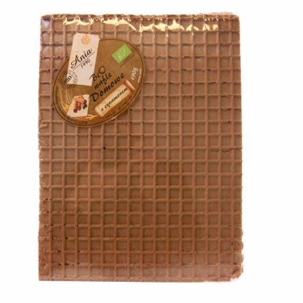 Wafle Domowe Cynamonowe Bez Dodatku Cukru Bio 190 g - Ania - Przecena Krótka Data Minimalnej Trwałości