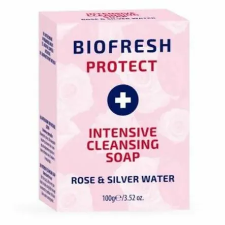 Mydło Naturalne ze Srebrem Rose & Silver Water 100 g - Bio Fresh