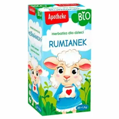 Herbatka Dla Dzieci Rumianek Bio 20 g (20x 1 g) - Apotheke