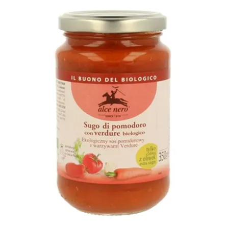 Sos Pomidorowy z Warzywami Verdure Bio 350 g Alce Nero - Wyprzedaż