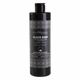 Marokańskie Czarne Mydło Drzewo Sandałowe Żel pod Prysznic 400 ml - Beaute Marrakech