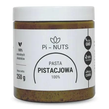 Pasta Pistacjowa 100% 250 g - PI-NUTS