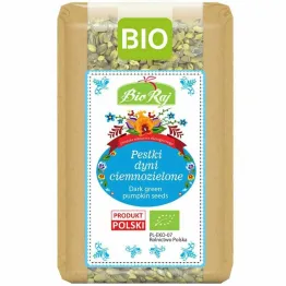 Pestki Dyni Ciemnozielone Europejskie Bio 300 g - Bio Raj
