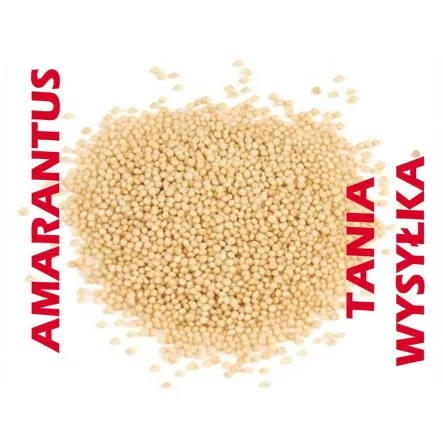 Amarantus 500 G Bogactwo Wapnia, Żelaza, Magnezu, Błonnika