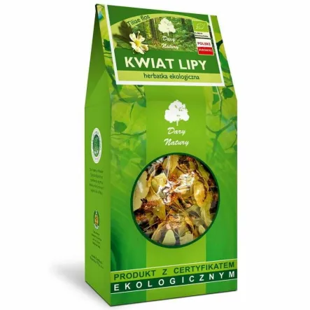 Kwiat Lipy Herbatka Eko 30 g - Dary Natury