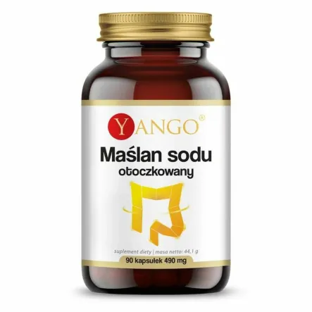 Maślan Sodu Otoczkowany 90 Kapsułek - Yango