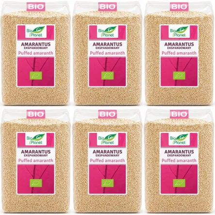 6 x Amarantus Ekspandowany Bio 150 g - Bio Planet