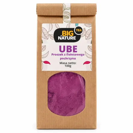 Ube Proszek z Fioletowego Pochrzynu 100 g - Big Nature