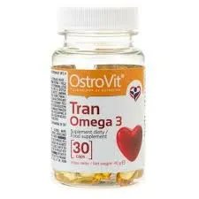OstroVit Tran Omega-3 30 Kapsułek