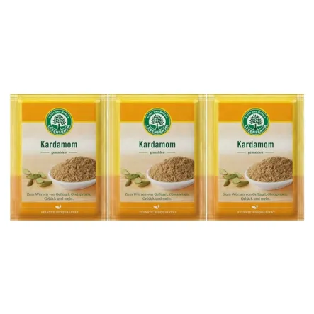 3 x Kardamon Mielony Bio 10 g - Lebensbaum
