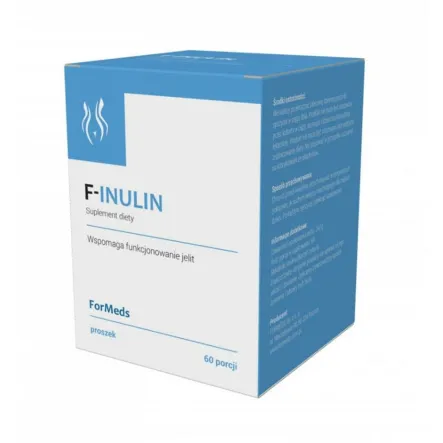 F-INULIN Inulina z Korzenia Cykorii 240 g 60 Porcji - Formeds