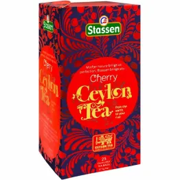 Herbata Czarna z Dodatkami CHERRY 37,5 g (25 x 1,5 g) - Stassen
