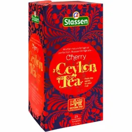 Herbata Czarna z Dodatkami CHERRY 37,5 g (25x 1,5 g) - Stassen