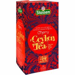 Herbata Czarna z Dodatkami CHERRY 37,5 g (25x 1,5 g) - Stassen