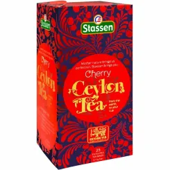 Herbata Czarna z Dodatkami CHERRY 37,5 g (25 x 1,5 g) - Stassen