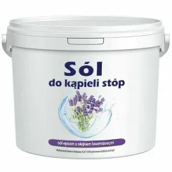 Sól Epsom do Kąpieli Stóp z Naturalnym Olejkiem Lawendowym 2,8 kg - Vitafarm