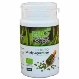 100% BIO Młody Jęczmień 280 g Tabletki - Bio Organic Foods