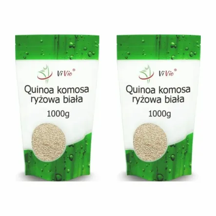 2 x Quinoa Komosa Ryżowa Biała 1000 g Vivio