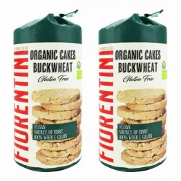 2 x Wafle Gryczane Bezglutenowe Bio 100 G - Fiorentini