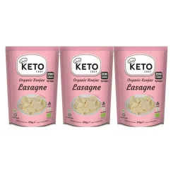 3 x Makaron Keto (Konjac Typu Noodle Lasagne)  Bio 270 g (200 g)  - Keto Chef