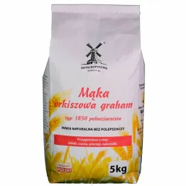Mąka Orkiszowa Graham Typ 1850 5 kg - Młyn Kopytowa