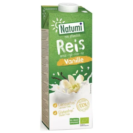 Napój Ryżowy o Smaku Waniliowym Bio UHT 1 l - Natumi
