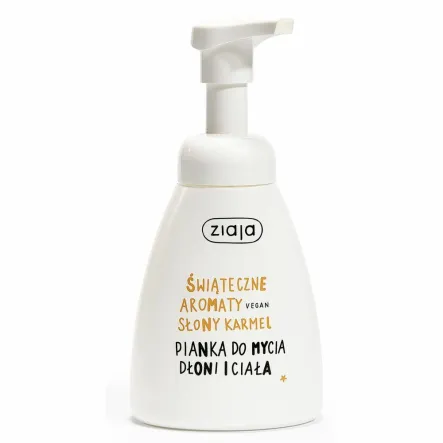 Pianka do Mycia Ciała i Dłoni SŁONY KARMEL 250 ml - Ziaja