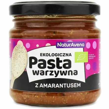 Pasta Warzywna z Amarantusem 185 g Bio - NaturAvena