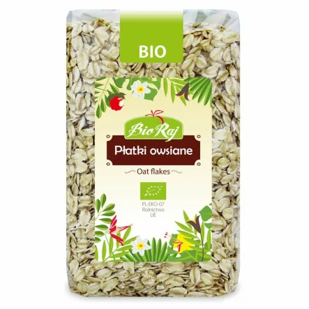 Płatki Owsiane Bio 350 g - Bio Raj