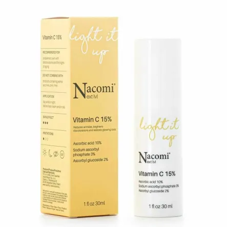 Serum z WITAMINĄ C 15% 30 ml - Nacomi