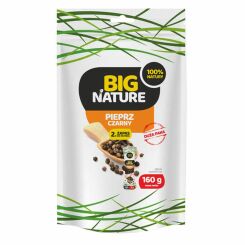 Zapas Pieprz Czarny Ziarno 160 g - Big Nature