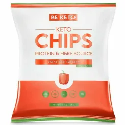 Keto Chipsy Świeża Czerwona Papryka 30 g - Beketo